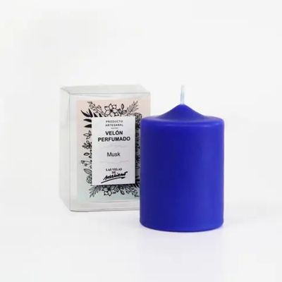 Mini Bougie Artisanale Parfumée Musc - Las Velas de Mariano