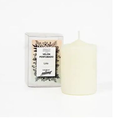 Mini Bougie Artisanale Parfumée Lys - Las Velas de Mariano