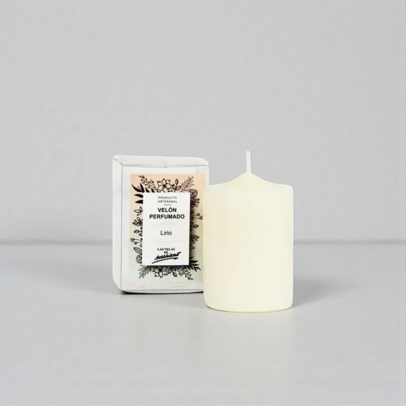 Mini Bougie Artisanale Parfumée Lys Mini Bougie Artisanale Parfumée Lys - Las Velas de Mariano