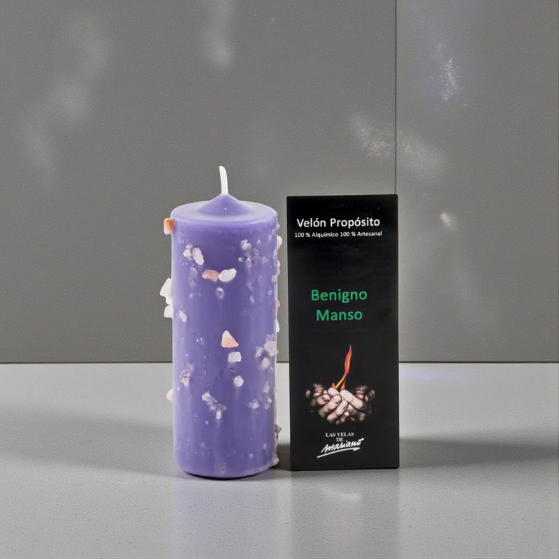 Bougie Artisanale Calme &amp; Douceur – Las Velas de Mariano