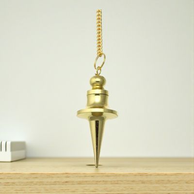 Pendule Saturne en Laiton Doré – 5 cm