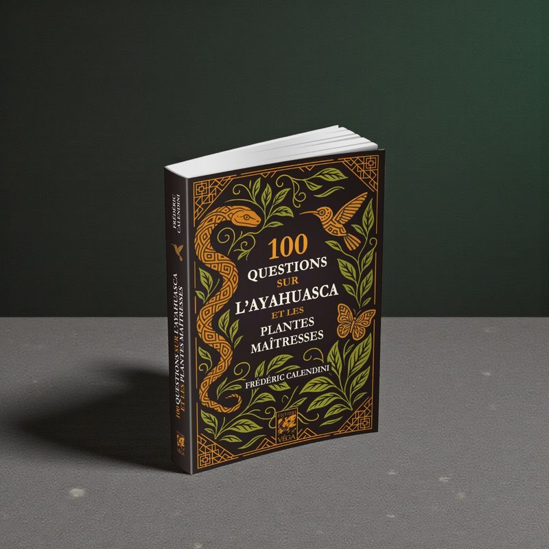 100 questions sur l'ayahuasca et les plantes maîtresses - Livre - Frédéric Calendini