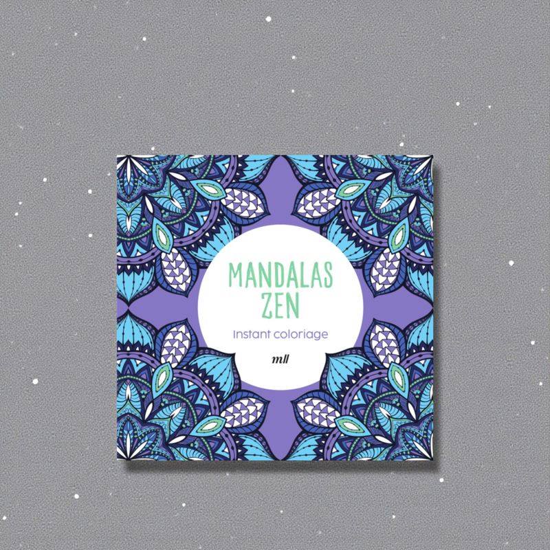 Mandalas Zen - Instant coloriage Mandalas Zen - Instant coloriage - Collectif - Mercileslivres