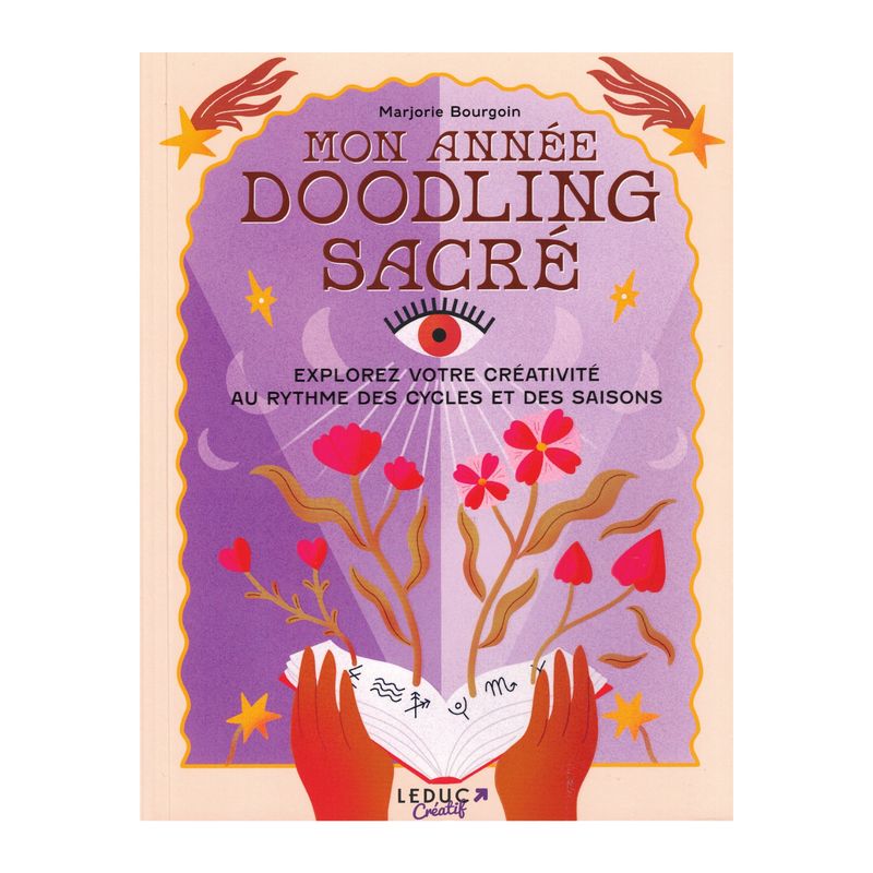 Mon Année Doodling Sacré - Livre - Marjorie Bourgoin