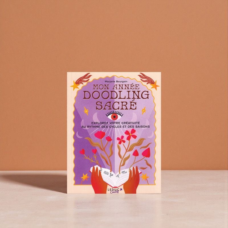 Mon Année Doodling Sacré - Livre - Marjorie Bourgoin