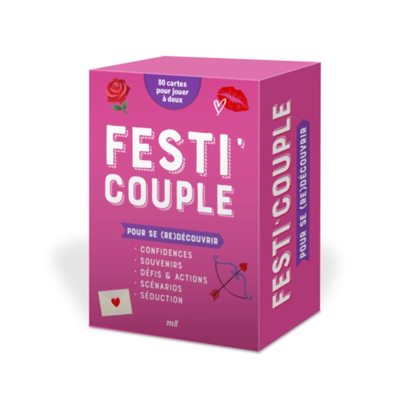 Festi'Couple - Pour se (re)découvrir Festi'Couple - Pour se (re)découvrir - 80 cartes pour jouer à deux.
