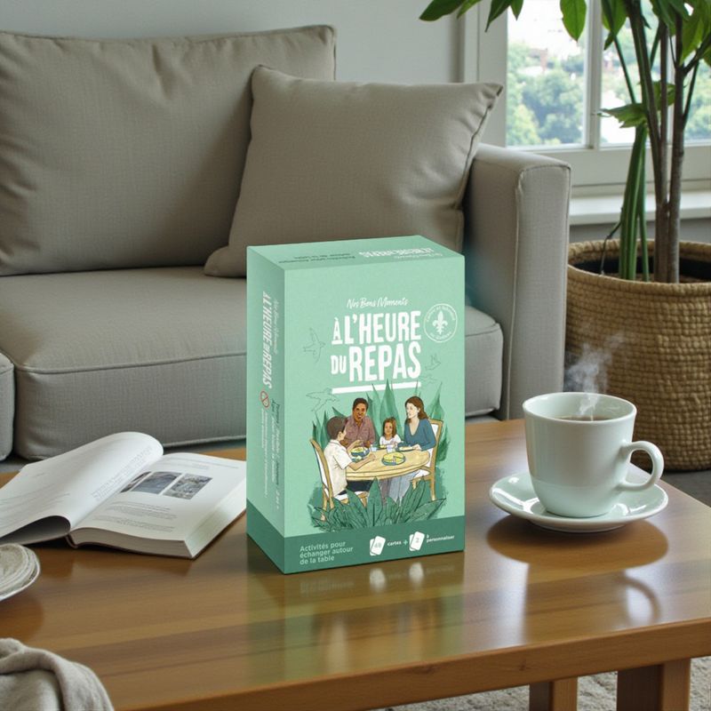 À l'heure du repas - Nos bons Moments À l'heure du repas - Nos bons Moments - 53 cartes - Collectif - Mylène Purcell