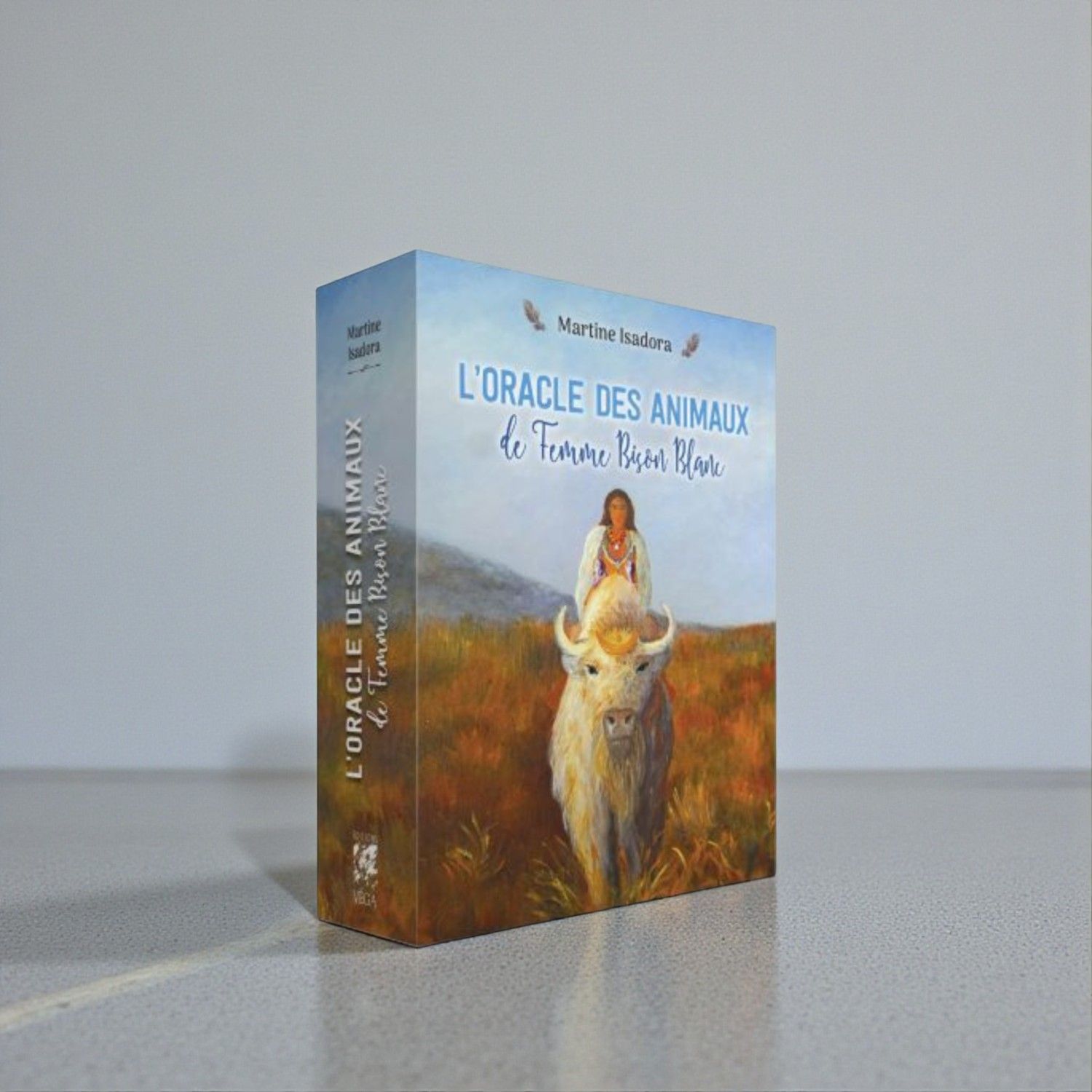 L'oracle des animaux de Femme Bison Blanc - Martine Isadora