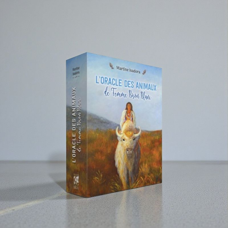 L'oracle des animaux de Femme Bison Blanc - Martine Isadora