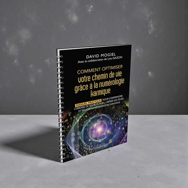 Comment optimiser votre chemin de vie grâce à la numérologie karmique - Livre - David Mogiel