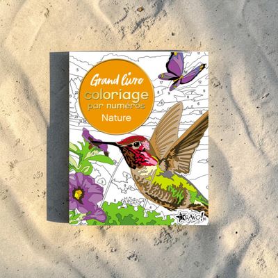 Grand livre de coloriage par numéros - Nature Grand livre de coloriage par numéros - Nature - Livre - David Woodroffe