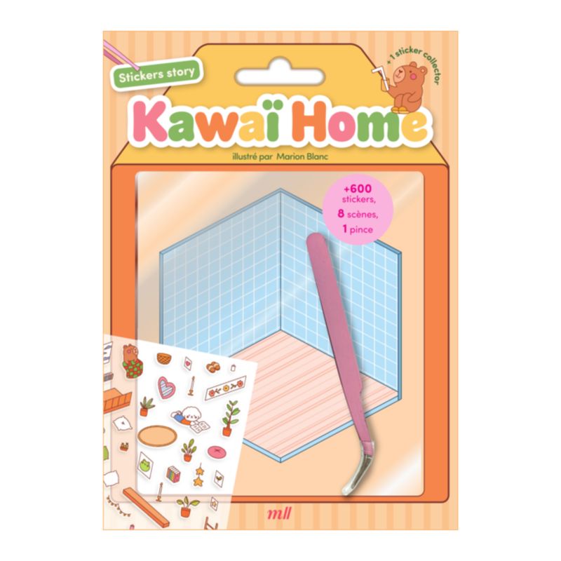 Stickers story - Kawaï Home Stickers story - Kawaï Home - Pochette - Marion Blanc