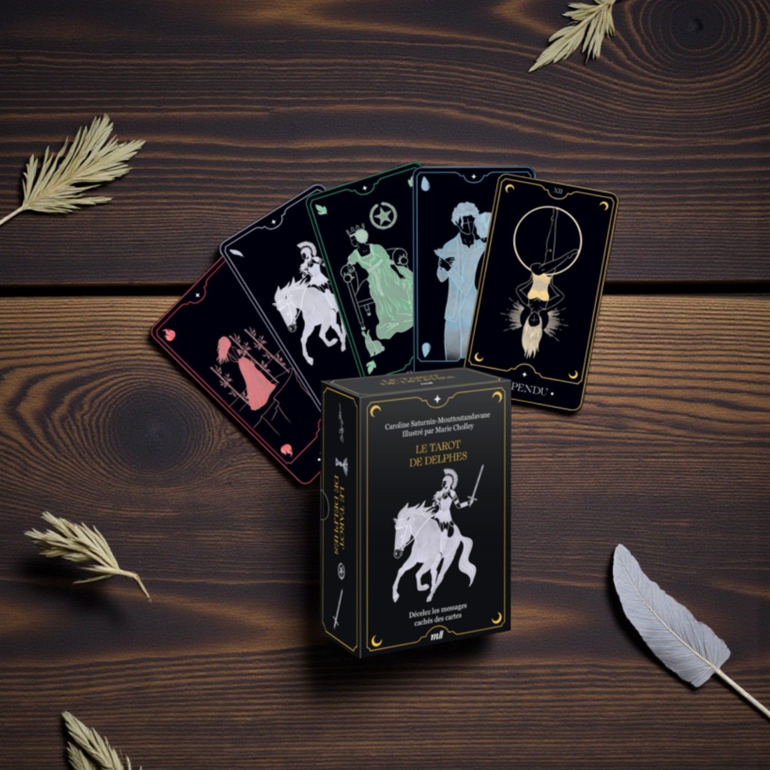 Le tarot de Delphes - Poche - Caroline Saturnin - Monttoutandavane
