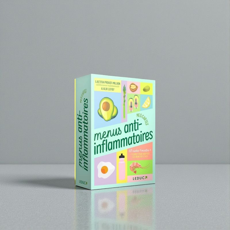 Mes cartes menus anti-inflammatoires Mes cartes menus anti-inflammatoires - Coffret - Laetitia Proust-Millon & Alix Lefief-Delcourt
