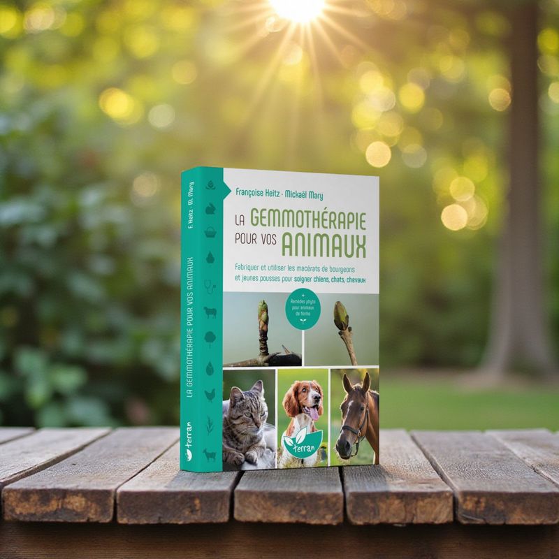 La gemmothérapie pour vos animaux - Livre - Françoise Heitz - Mickaël Mary