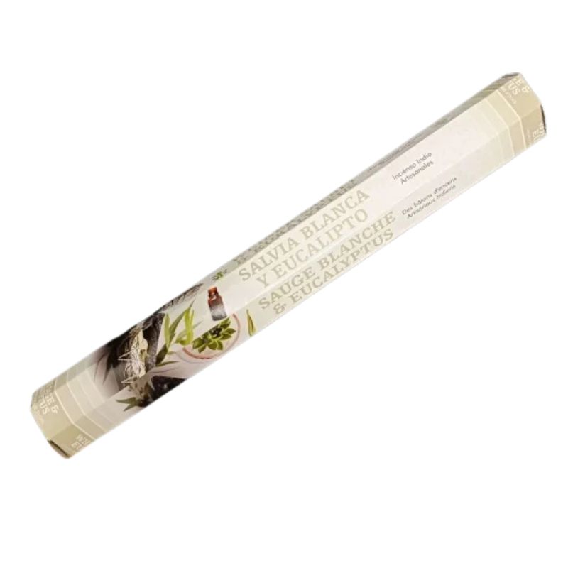 Encens Sauge Blanche & Eucalyptus – Green Tree Encens en Sauge Blanche & Eucalyptus – Green Tree