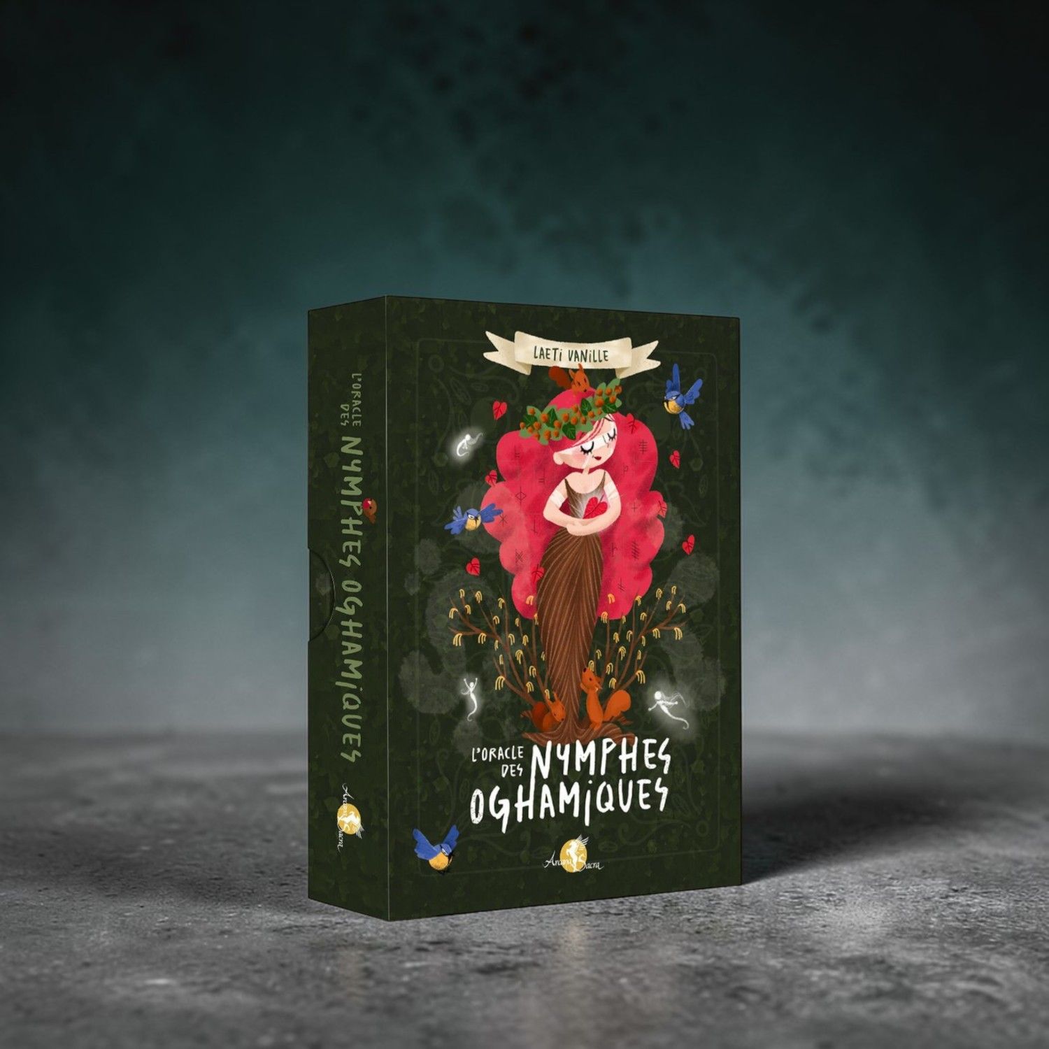 L'oracle des Nymphes Oghamiques - Coffret - Laeti Vanille
