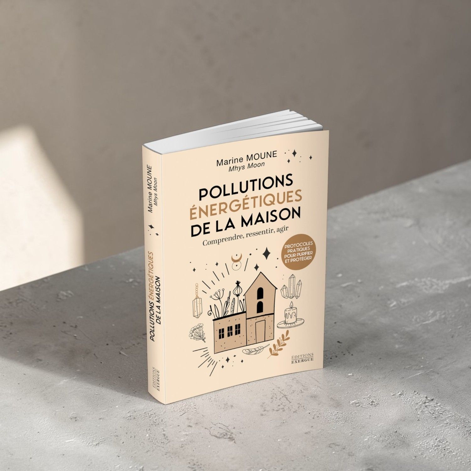 Pollutions énergétiques de la maison - Livre - Marine Moune