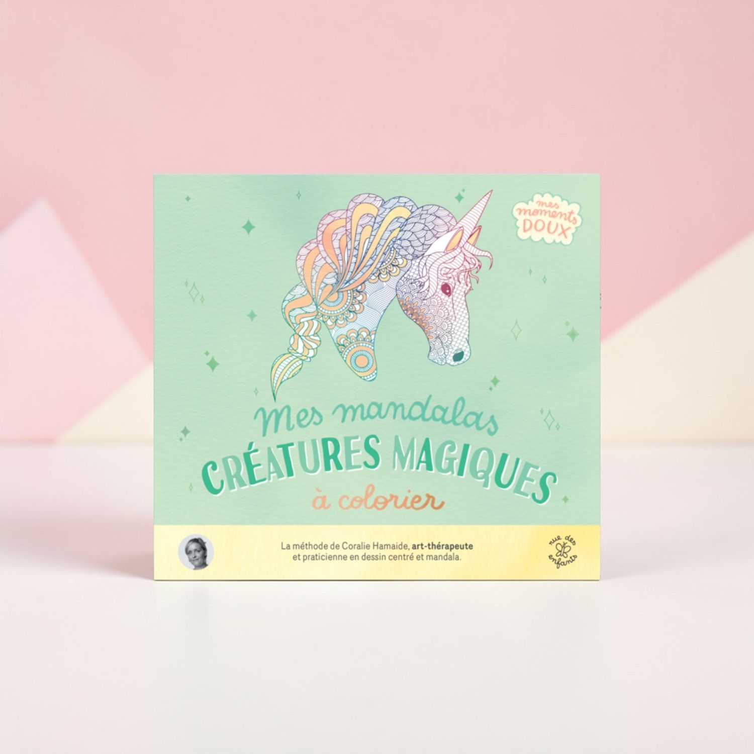 Mes mandalas créatures magiques à colorier - Coralie Hamaide