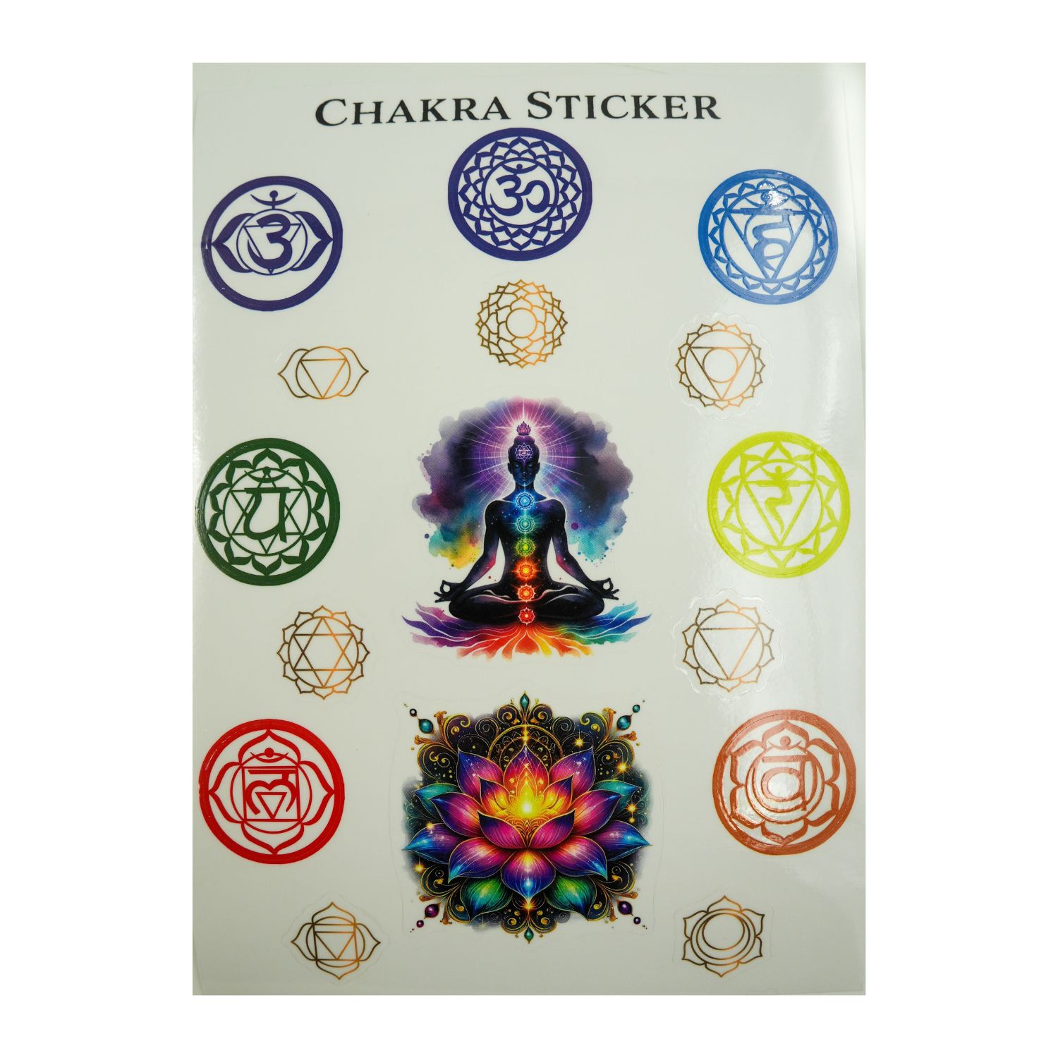Autocollants chakras