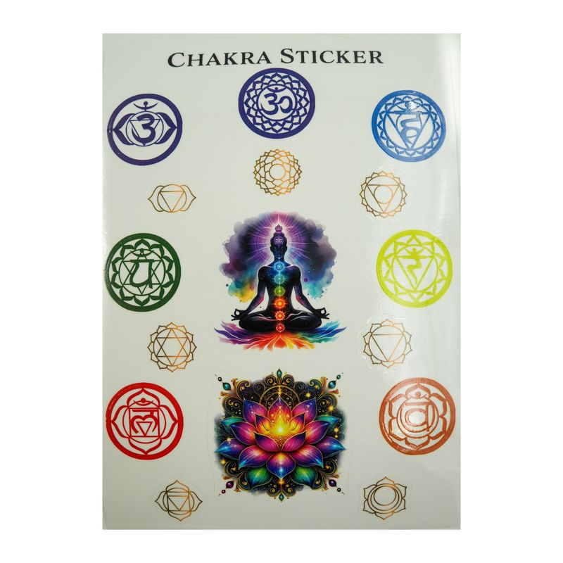 Autocollants chakras