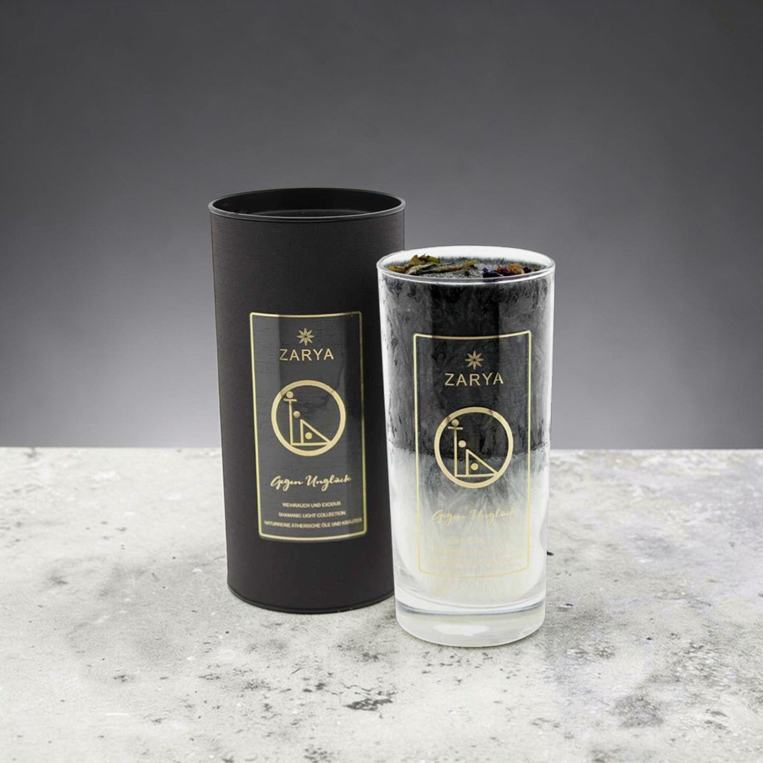 Bougie parfumée contre le malheur - Zarya - 72h