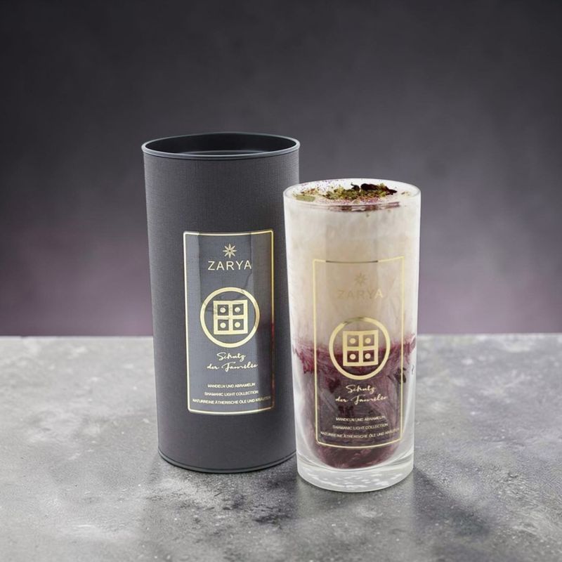Bougie parfumée protection de la famille et du foyer - Zarya