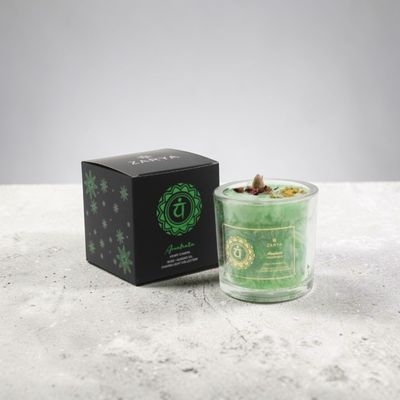 Bougie parfumée chakra du coeur - Zarya