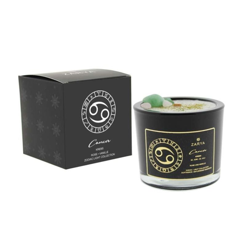 Bougie parfumée signe astrologique cancer - Zarya