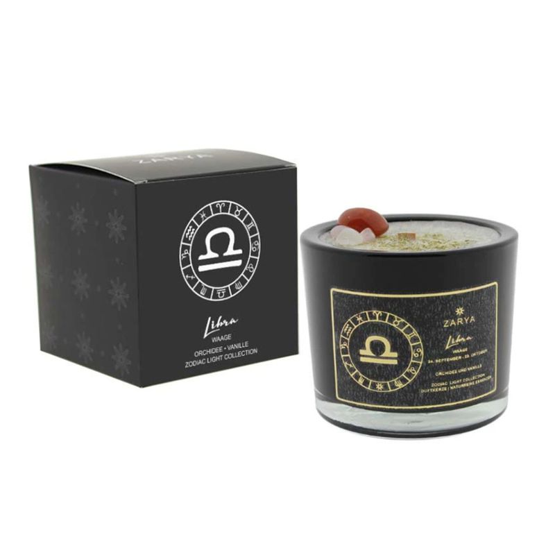Bougie parfumée signe astrologique balance - Zarya