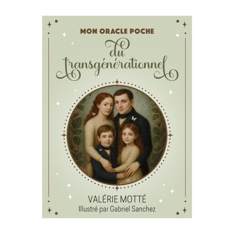 Mon oracle poche du transgénérationnel Mon oracle poche du transgénérationnel - Valérie Motte