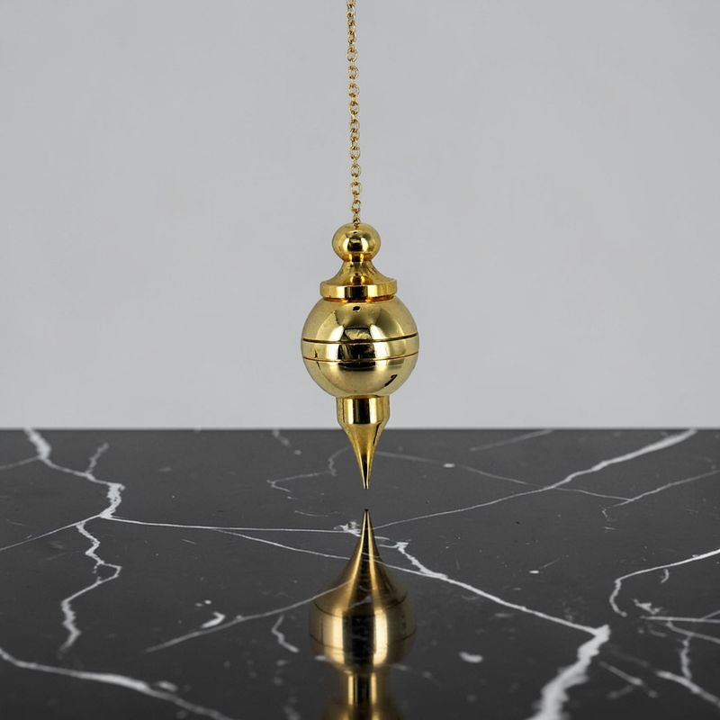 Pendule séphoroton aiguille doré Pendule séphoroton aiguille doré