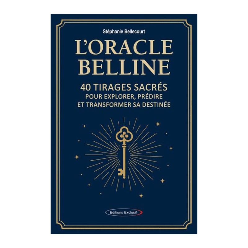 L'oracle Belline - 40 tirages sacrés - Livre - Stéphanie Bellecourt