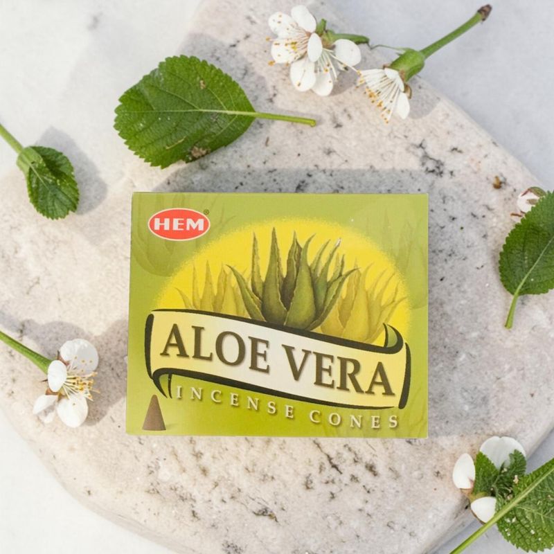 Cône Hem Aloe vera - Cônes d'encens