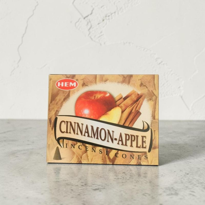Cône hem cannelle pomme - Cônes d'encens