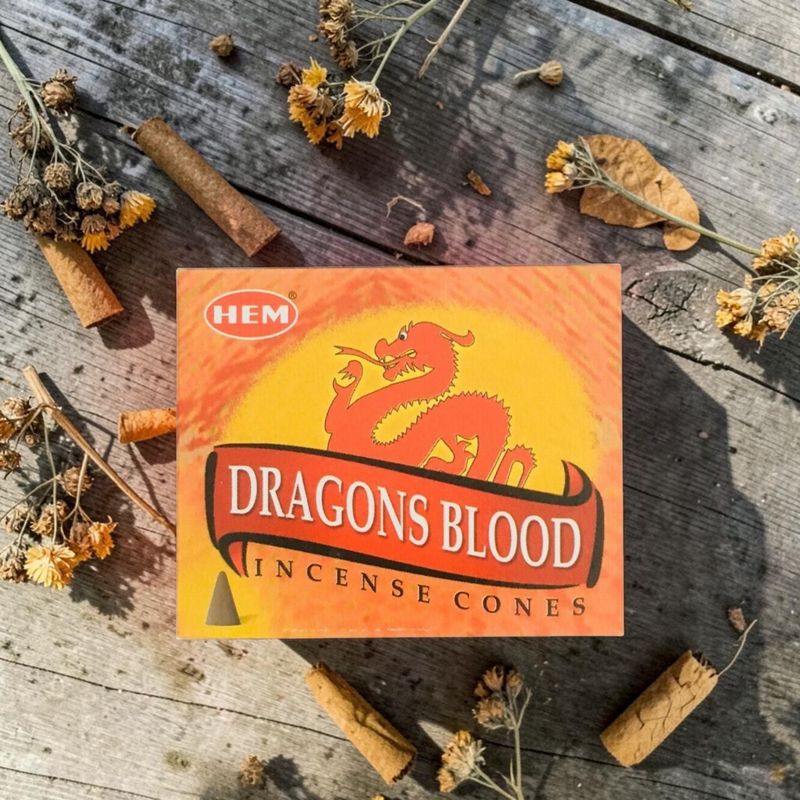 Cône Hem Dragon's Blood - Cônes d'encens