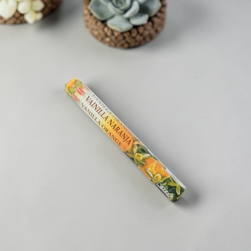Encens Vanille orange 20 grs Hem - Bâtons d'encens