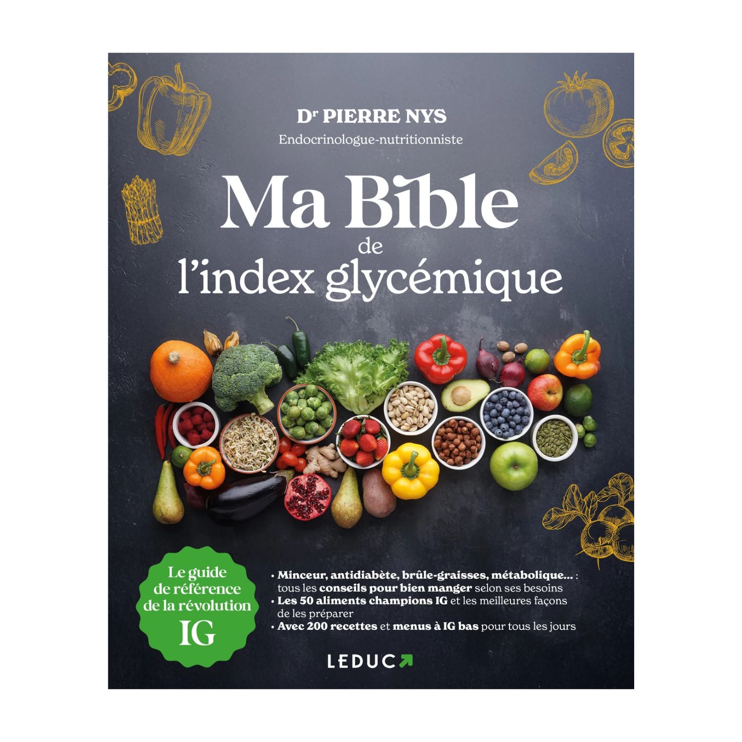Ma bible de l'index glycémique - Livre - Dr Pierre Nys