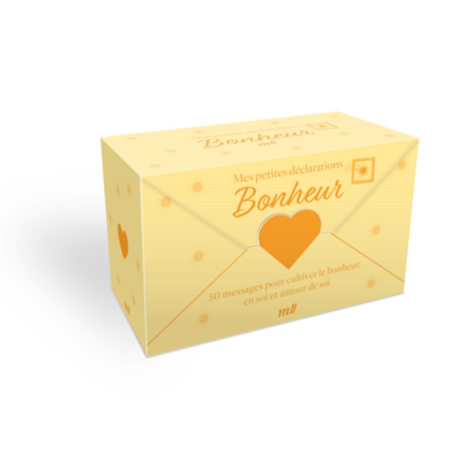 Boîte - Mes petites déclarations - Bonheur - 50 citations - Mercileslivres