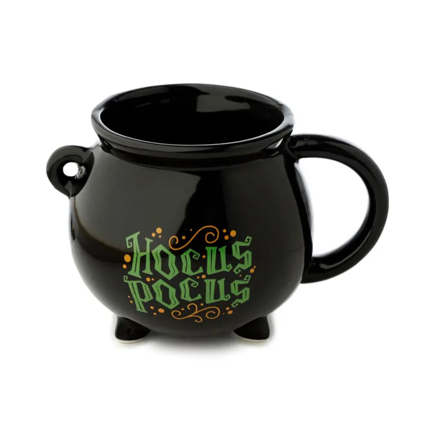 Tasse en céramique chaudron noir Hocus Pocus