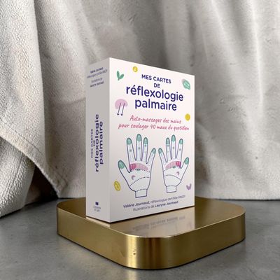 Mes cartes de réflexologie palmaire - Valérie Journaud - Coffret