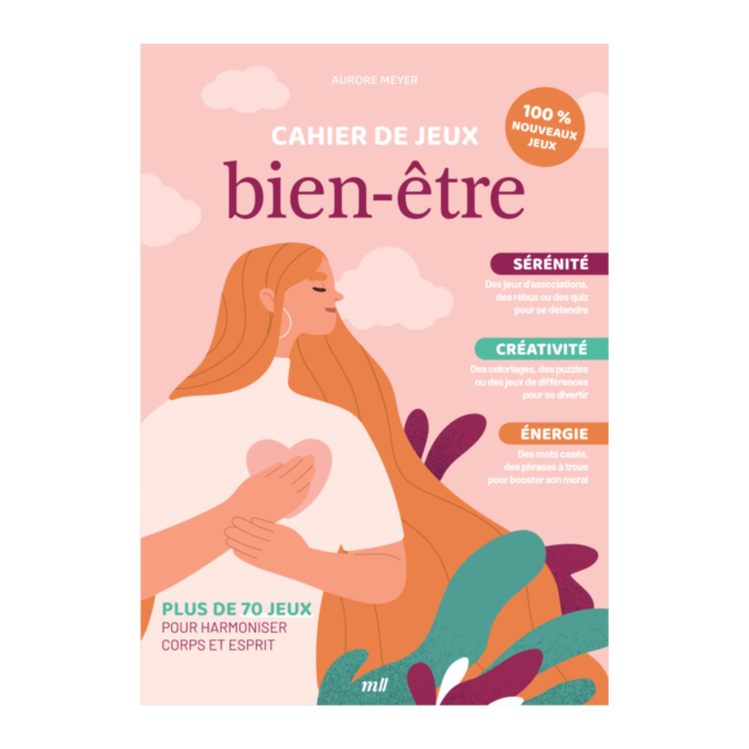 Cahier de jeux bien-être - Livre - Mercileslivres