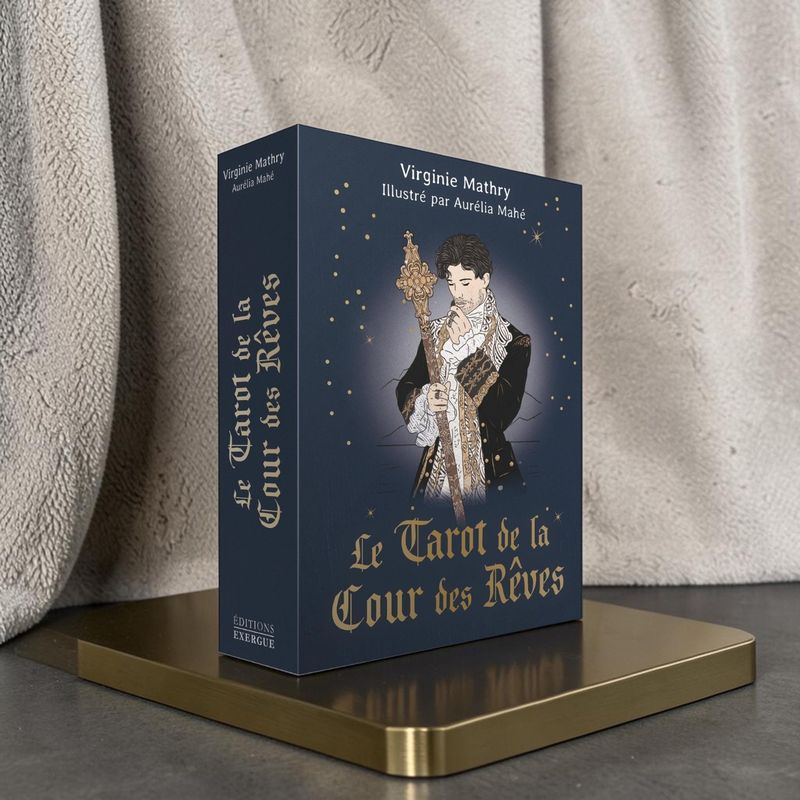 Le tarot de la cour des Rêves - Virginie Mathry - Coffret 78 cartes + livre 272 pages