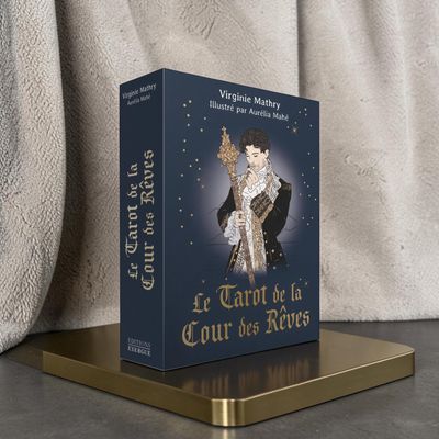 Le tarot de la cour des Rêves - Virginie Mathry - Coffret 78 cartes + livre 272 pages