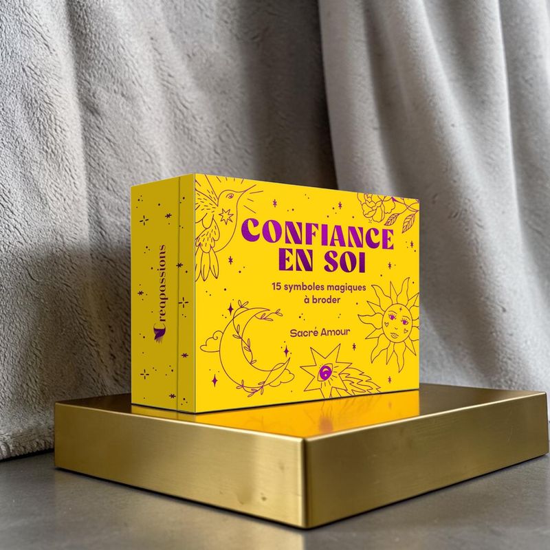 Confiance en soi - 15 symboles magiques à broder - Paola Pardo - coffret