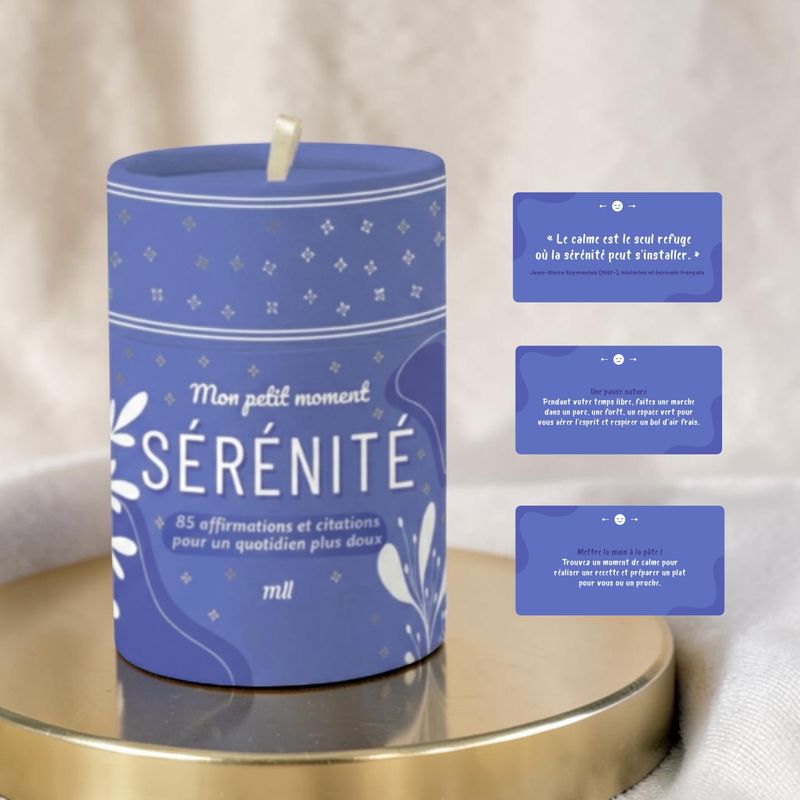 Mon petit moment - Sérénité - Mercileslivres - 85 cartes