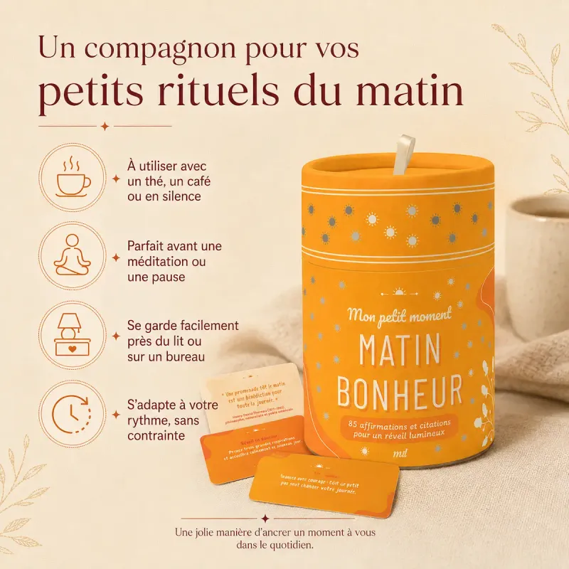 Mon petit moment - Matin Bonheur