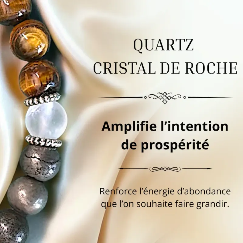 Bracelet Abondance &amp; Prospérité – Construire, protéger et faire grandir vos opportunités