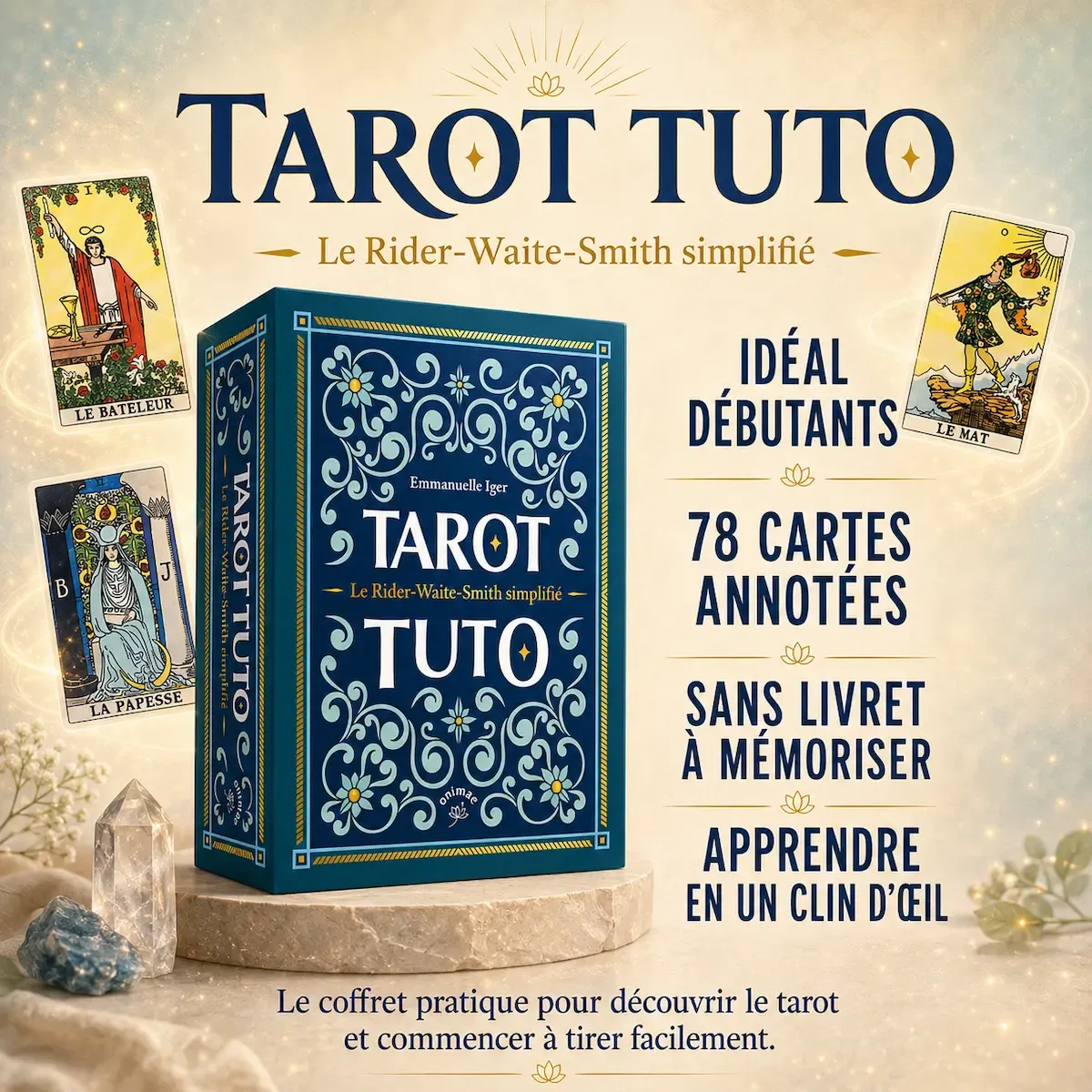 Tarot Tuto : Le Rider-Waite-Smith simplifié