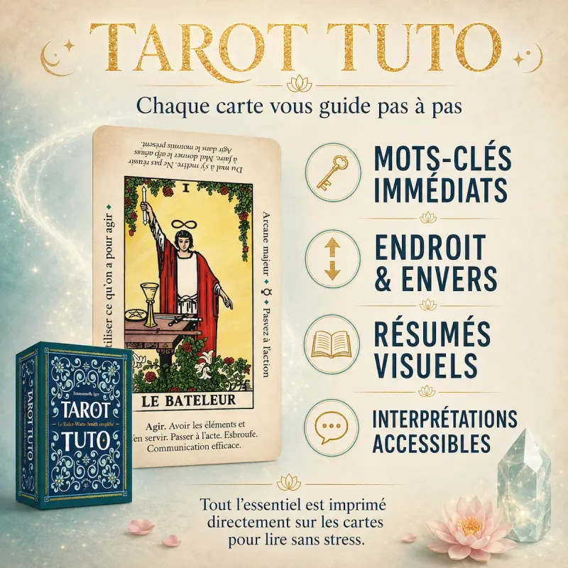 Tarot Tuto : Le Rider-Waite-Smith simplifié - Emmanuelle Iger